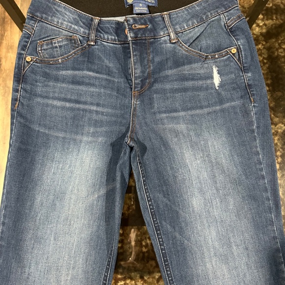 Democracy Women's Boot Cut Jeans - Blue - Picture 4 of 4